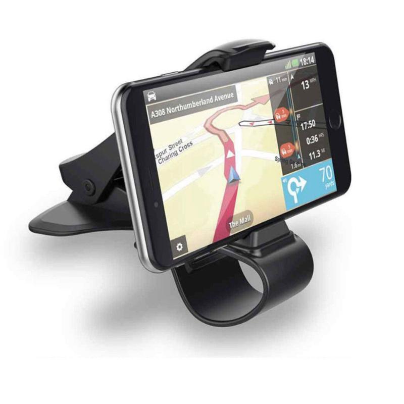 

Cell Phone Mounts & Holders Updated 6.5inch Dashboard Car Holder Easy Clip Mount Stand GPS Display Bracket Classic Black