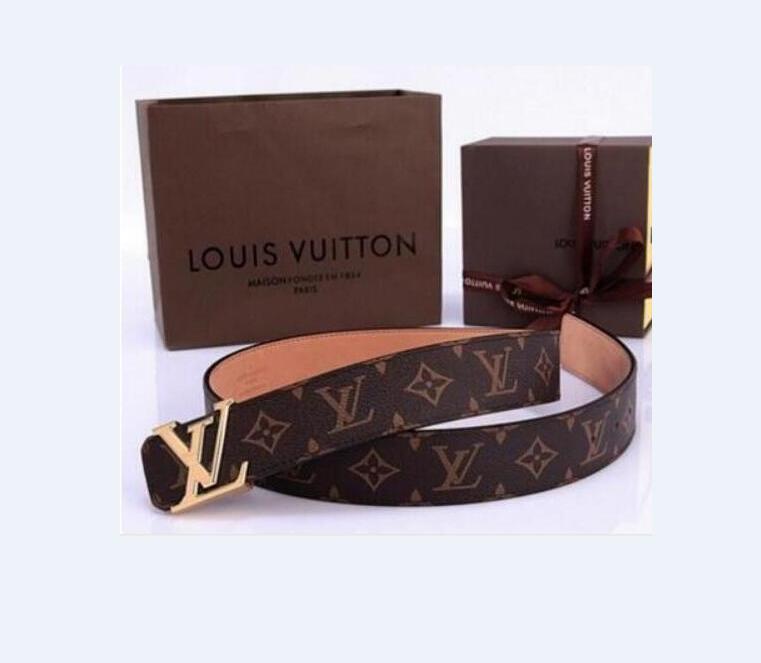 

L#G110 LOUIS VITTON LV Mens Designer Belts Mens Belt Womens Belt Women Fashion Leather Luxury Belt 021, Gray