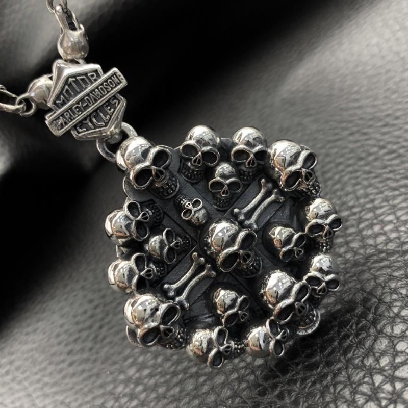 

Pendant Necklaces Sterling Silver Cross Fashion Personality Retro