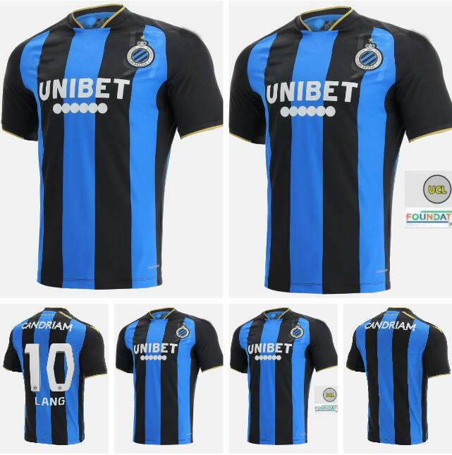 

Club Brugge 21-22 soccer jerseys home 2021 2022 KOSSOUNOU MATA De Ketelaere LANG VANAKEN football shirts thailand quality, Blue
