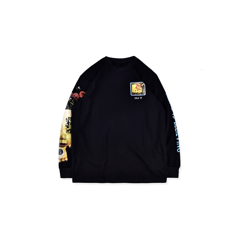 

2021 New Travis Cactus Jack Seeing Is Believing Long Sleeve Shirts Women O-neck Tees Hiphop Men Cotton t Shirt Xmgs, White