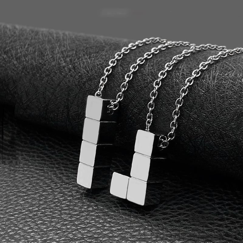 

Pendant Necklaces Fashion Vintage Titanium Steel Necklace Classic Nostalgic Wild