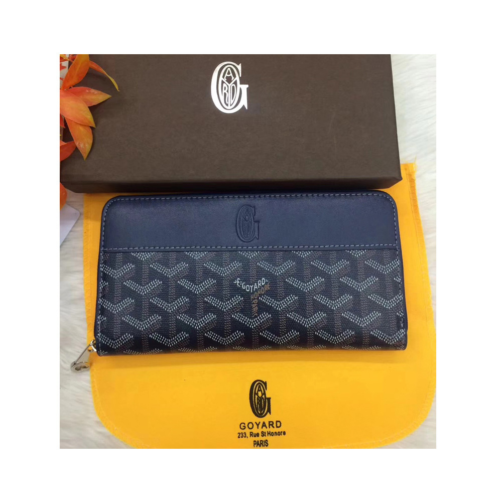 

New Gayar Fashion Star Van Goya with Leather Long Zipper Wallet Zlh