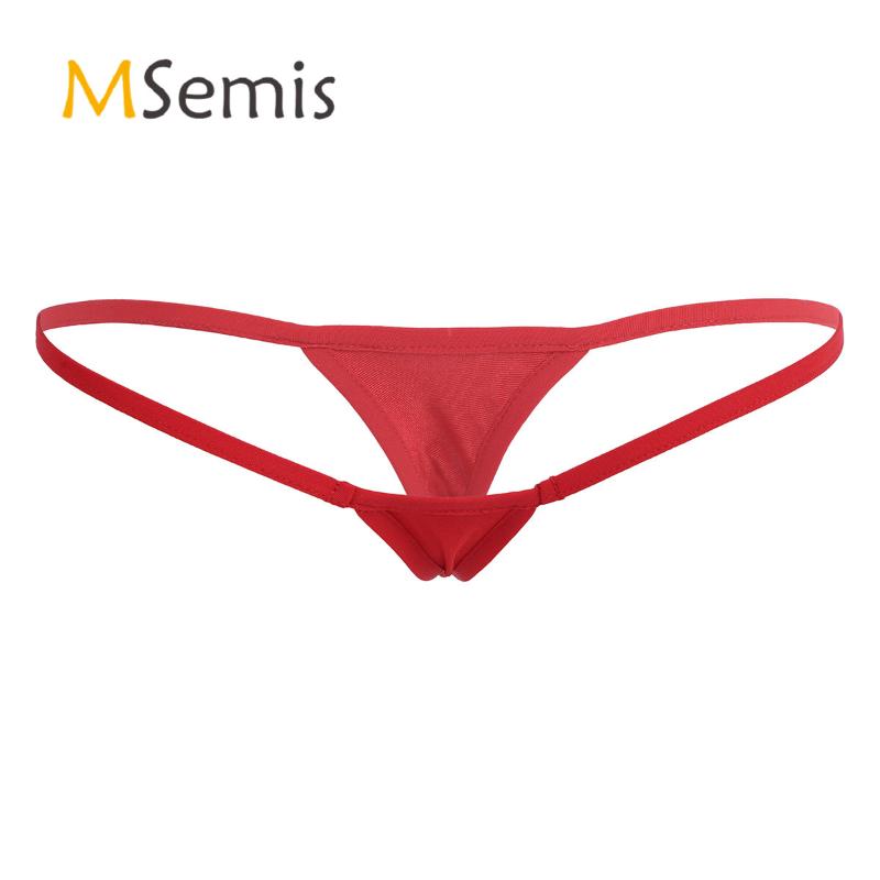 

Womens Lingerie G-String Thongs Bikini Briefs Mini Briefs Female Low Rise Panties Open BuLow-waisted G-string Underwear