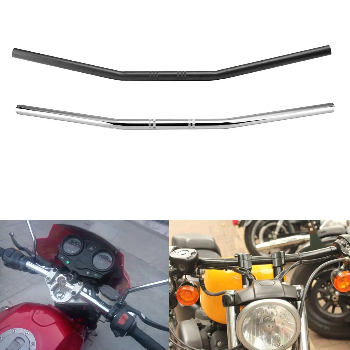 

7/8inch 22mm Motorcycle Drag Straight Handlebar For Suzuki Honda CG125 GN125 JH70