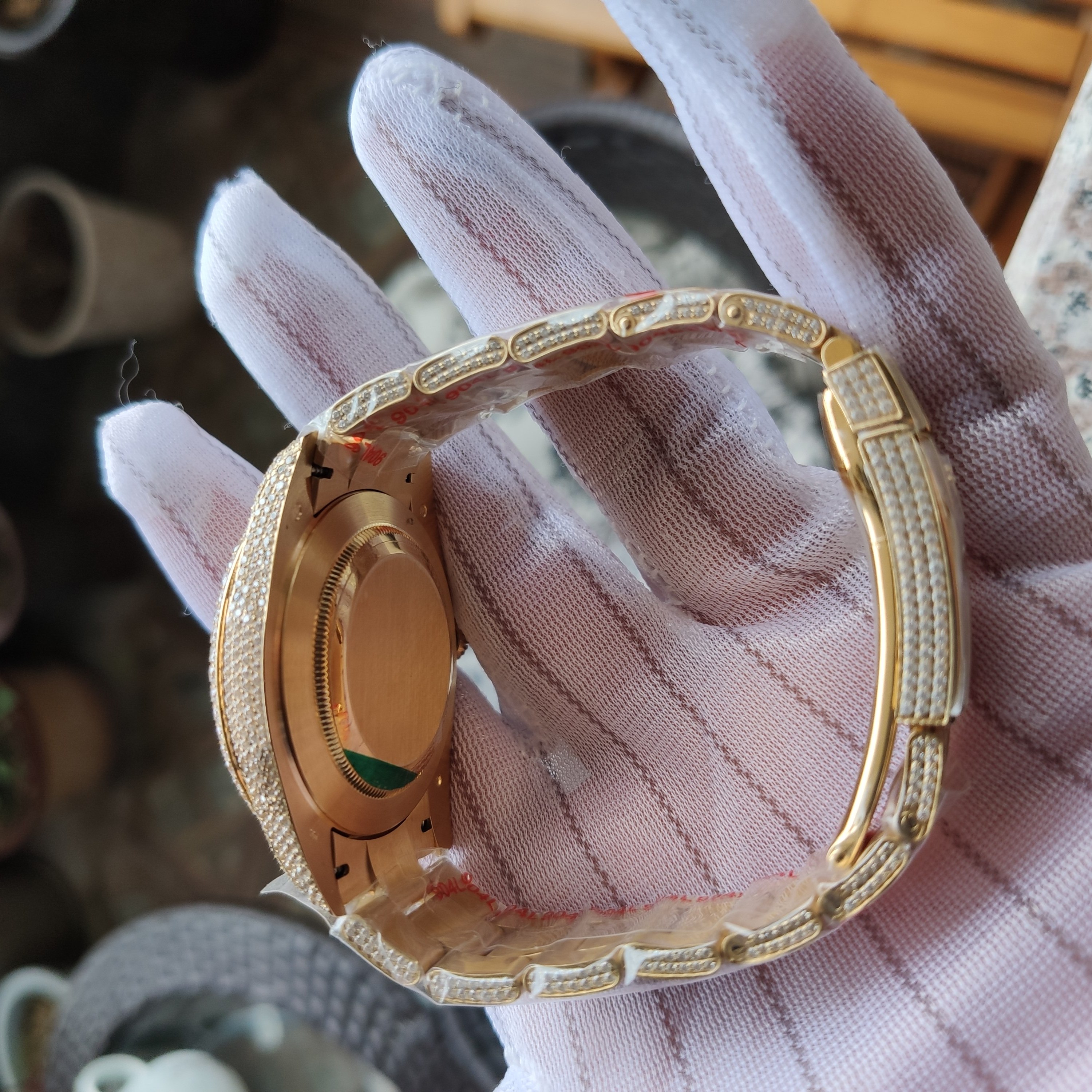 

41mm Top quality Newest V3 men watch bracelet 126334 126234 116244 Arab Diamonds Dial ETA A2824 Automatic Mens wristwatch 904L Steel Diamond Iced Out Full