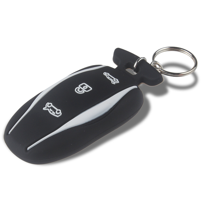 

TPU Car Key Cover Case For Tesla Model 3 S X Y,Three button Key case For Car