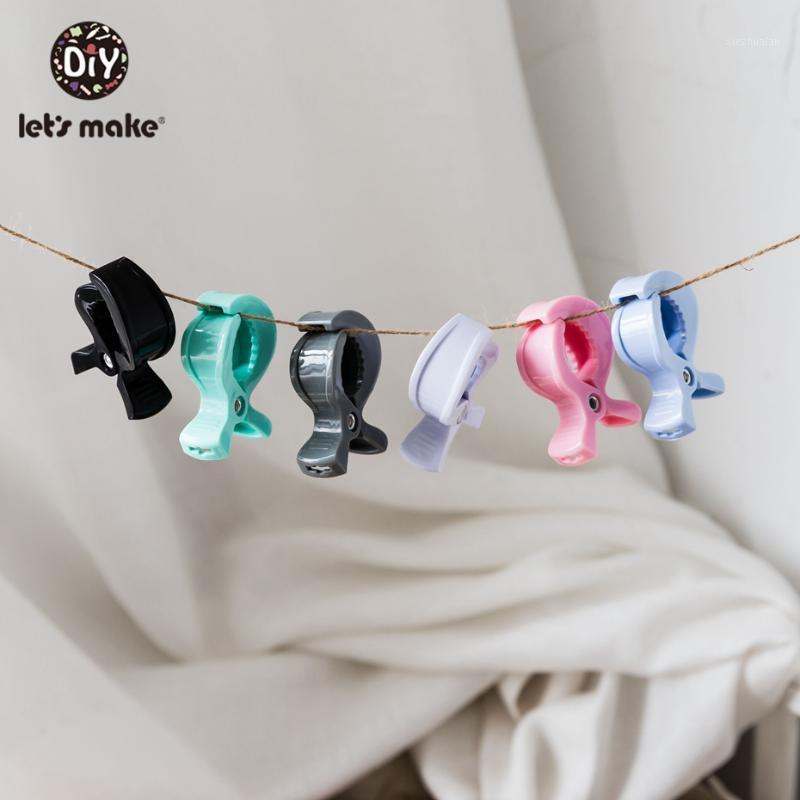 

Let's make Stroller Plastic Clip Pram Clips 5pc/lot Multiple Colour Baby Shower Gift Universal Clip Baby Nursing Accessories1