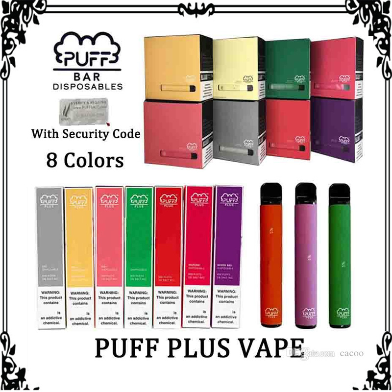 

cacoo PUFF Plus Disposable Vapes Pen Electronic Cigarette 800 Puffs Vape Device 550mah 3.2ml Pod All Flavrs Available wholesale 31 color
