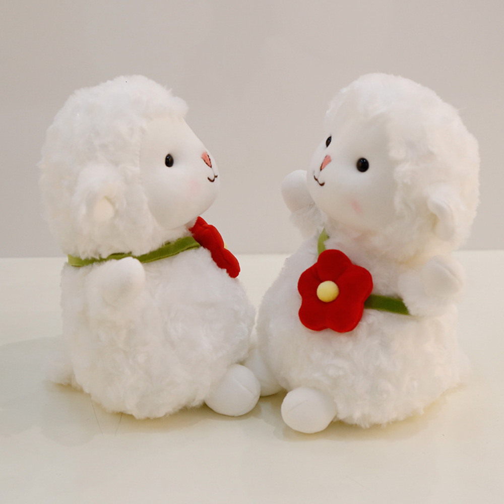 

Ins net red sheep doll cute plush little Alpaca healing pillow gift, Blue