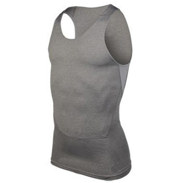 

Men' Tank Tops Men Quick Dry Solid Cool Shirt Top Vest Summer -2XL, White;black