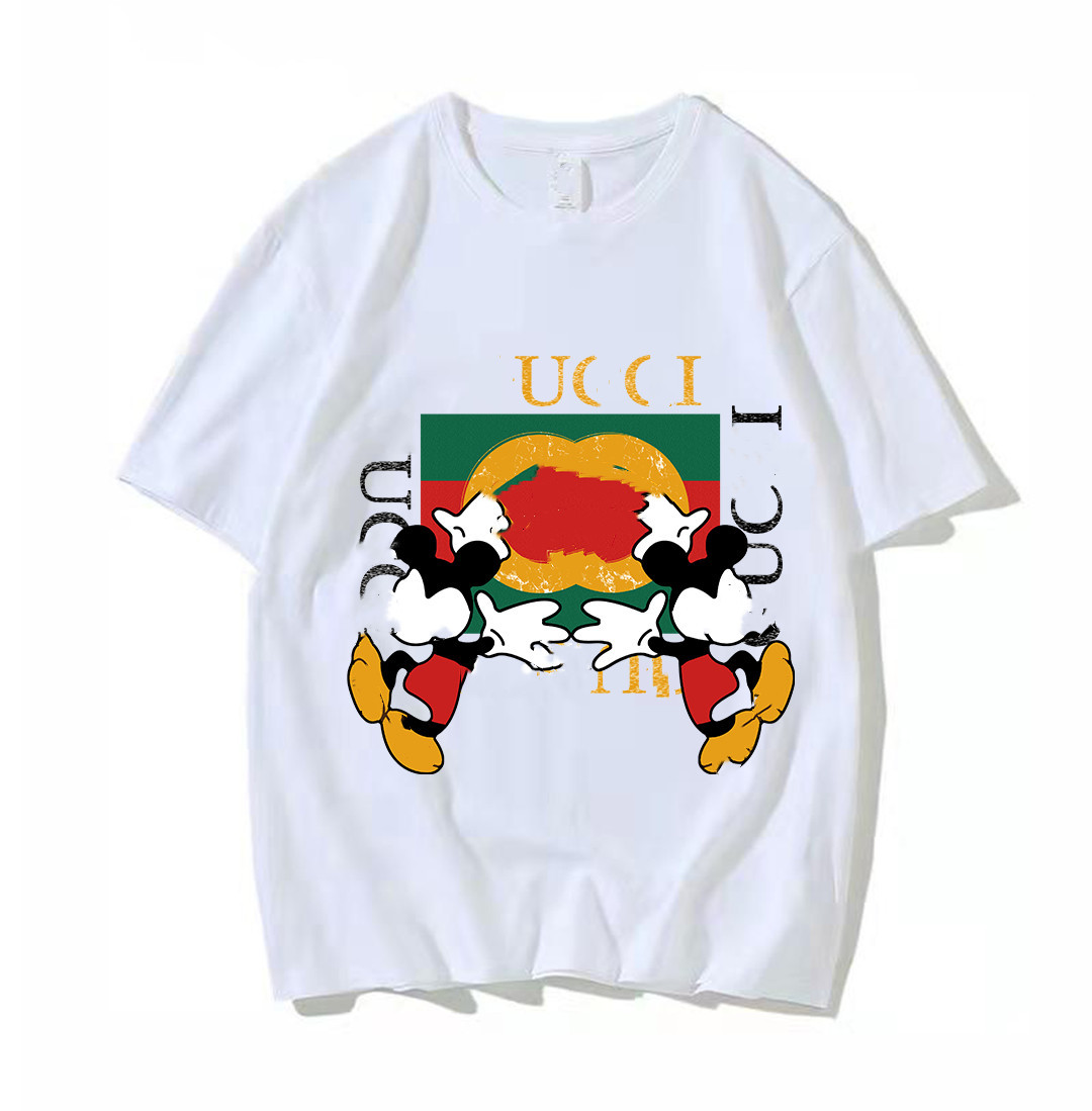 

2022 Sunmmer Womens Mens Designers T Shirts Tshirts Fashion Letter Printing Short Sleeve Lady Tees Luxurys Casual Clothes Tops T-shirts Clothing M-5XL#10, White