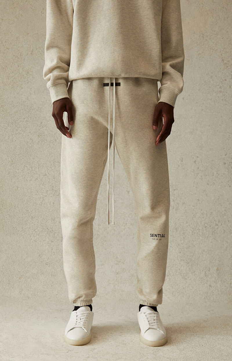 

21ss Autumn Winter USA 3M Reflective Fleece Pants Trousers Casual drawstring Sweatpants Men Women Jogger, Light heather grey pants