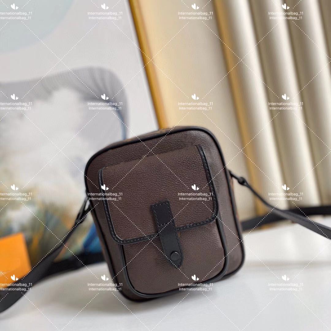 

Designer chic shoulder bag 17cm leather casual business lettered wallet man's mobile handbag of high quality, Customize