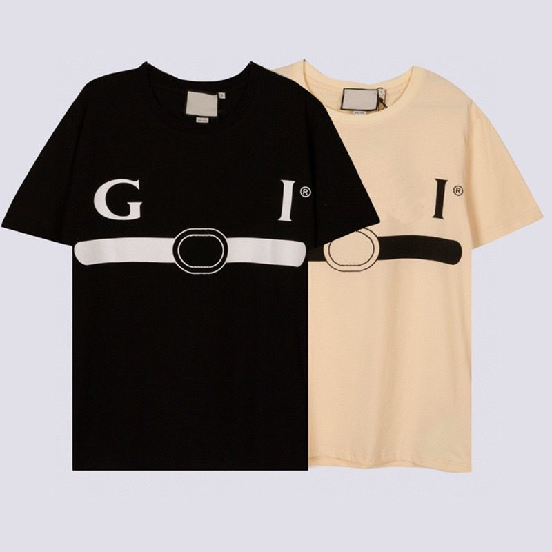 

2021 Mens Designers T Shirt Casual Man Womens Loose Tees With Letters Print Short Sleeves Fashion Men Shirts Size QAQ, Extra amount