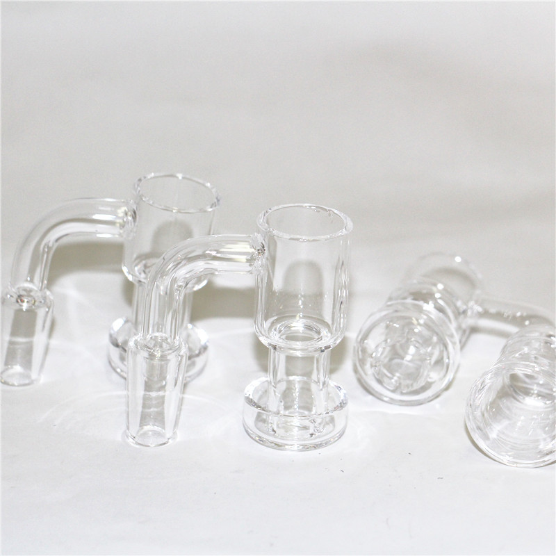 

smoking accessories Beracky Handmade Quartz Vacuum Banger Domeless Terp Slurper Up Oil Nail with 25mm Bucket 30mm Bottom for Glass Bong Rigs