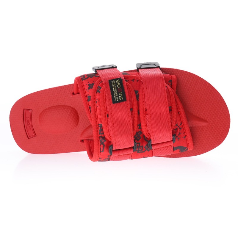 

2021 new design Top Quality Red CLOT X OG-056VS MOTO-STU Summer Trip Fest Black silk Sole Sandal Slides SUICOKE OG-062VS Slippers, Customize