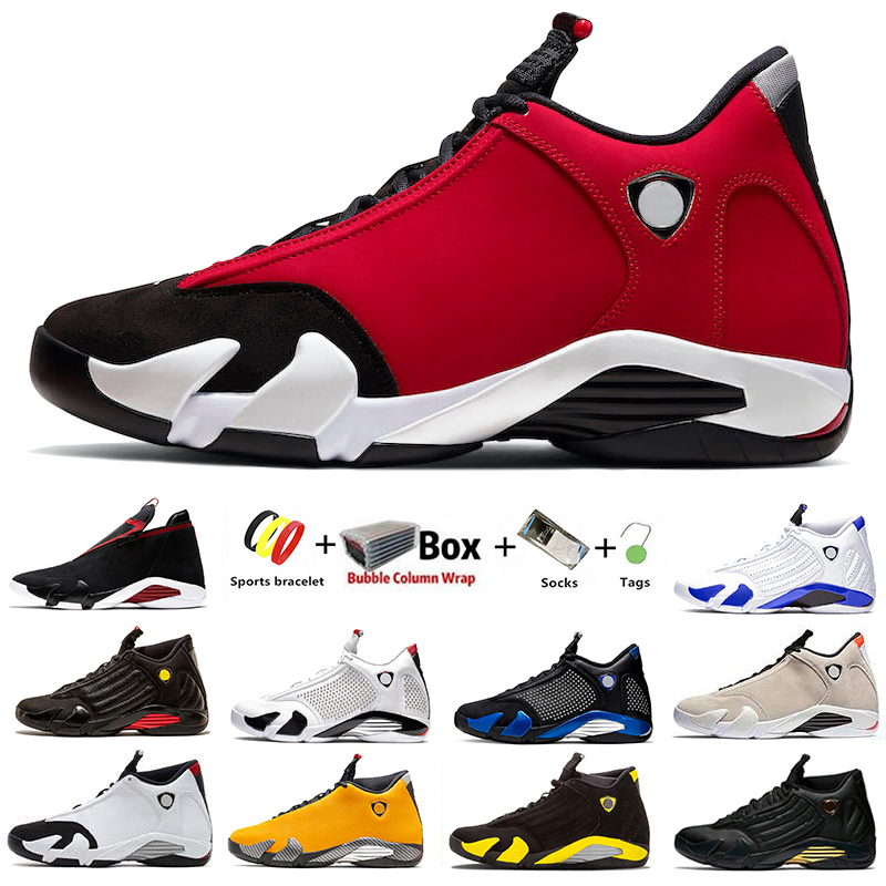 

Jumpman 14 DMP 14s Mens basketball shoes XVI University Gym Red Gold Thunder Black Toe Reverse Last shot Varsity Royal Candy Cane men sports sneakers 40-47, Color#12