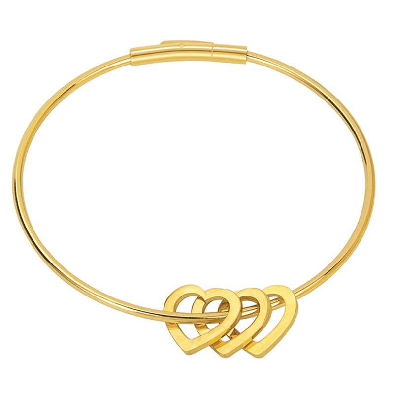 

Bangle Charm Bracelet Mother's Day Jewelry Gift Birthday Christmas Gifts Accessories Women's Bracelets Stainless Steel
