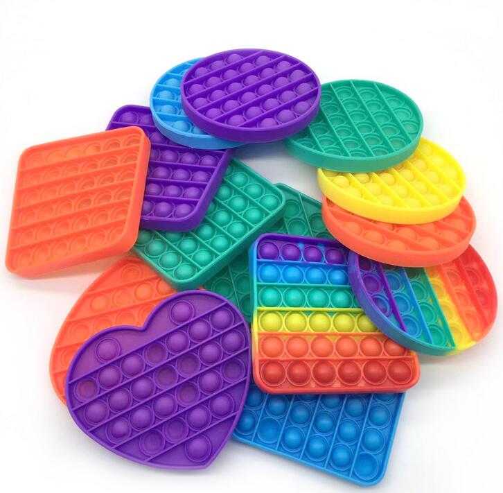 

DHL Push Popit Bubble Fidget Sensory Toy Stress Reliever Stress Relief Toys Sensory Toys Stress And Anxiety Relief Toys For Children