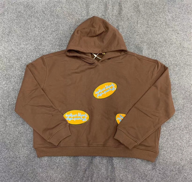 

2021 New 20ss Latest Top Hip Hop Kanye Cpfm.xyz Arabic Brown Hoodie Men Women Fashion Pullover Sweatshirts Ajtr