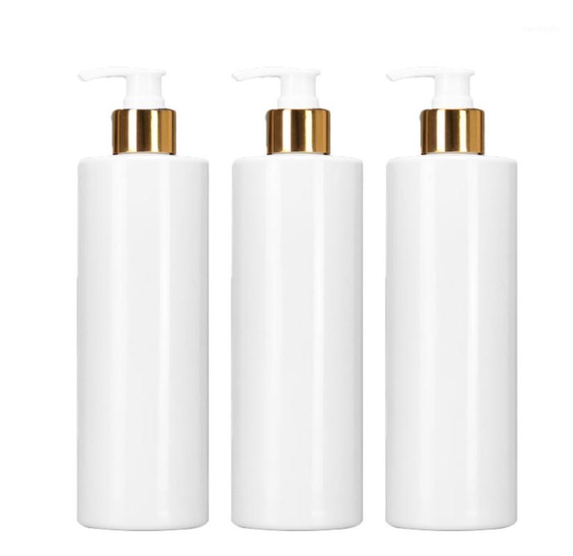 

Storage Bottles & Jars 12pcs/ 500ml Lotion PET With Pump Shampoo Dispensers Bathroom Portable Soap Plastic Bottle Organize
