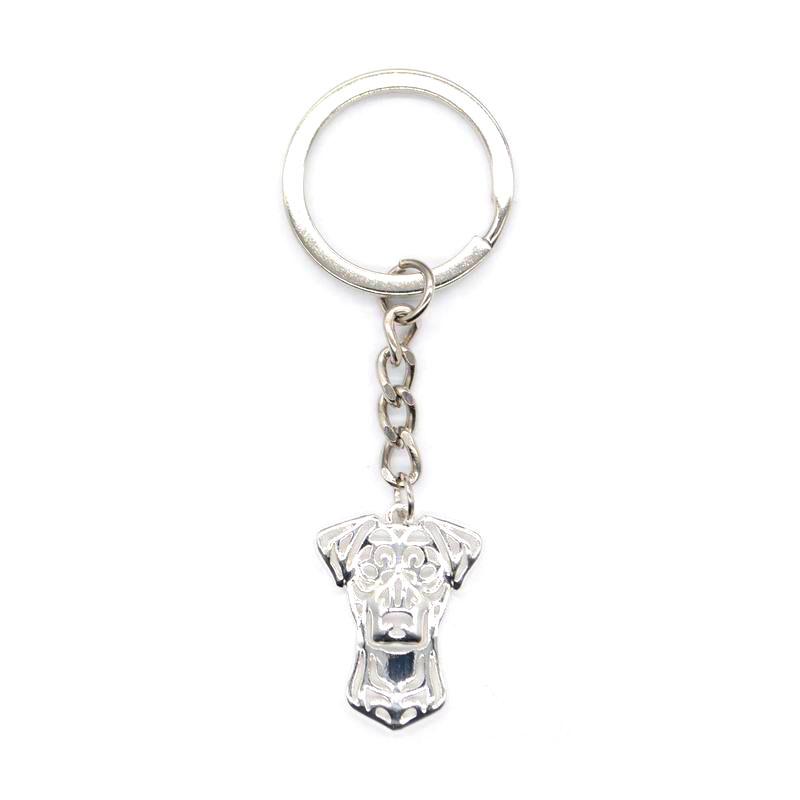 

Keychains Fashion Unisex Jewelry Alloy German Pinscher Dog Key Chains Pet Lovers' Animal Pendant Christmas Gift