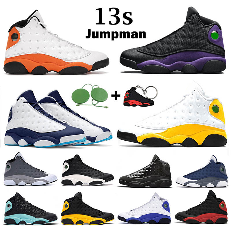 

Mens basketball shoes 13s jumpman 13 Defining Moment Dirty Bred He got Game History of flight Cap and Gown Hyper Royal Court Purple men sports sneakers