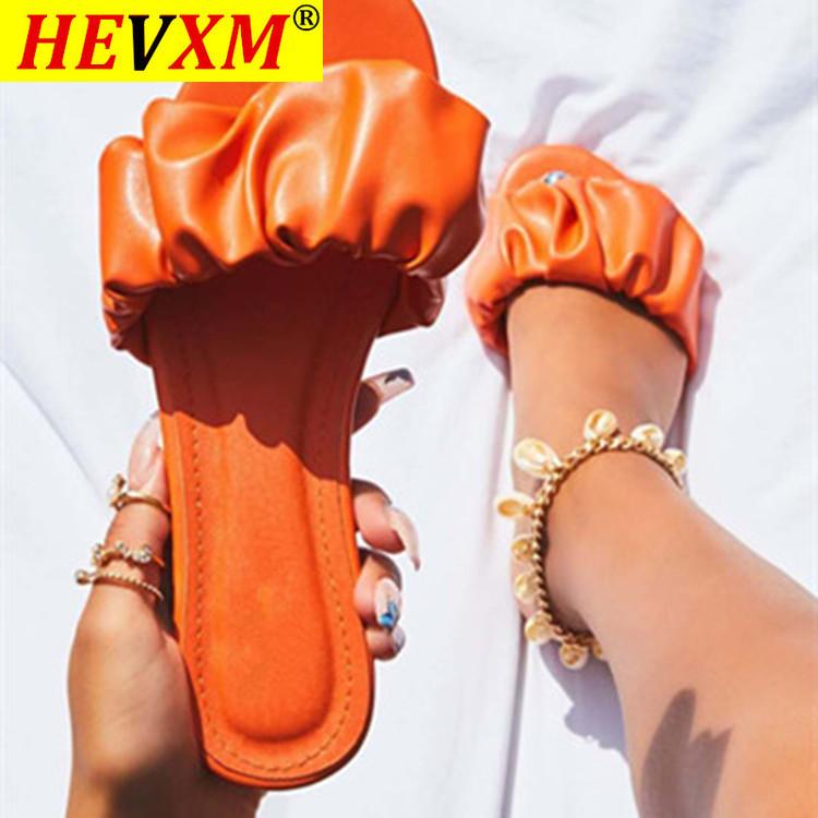 

Summer Beach Slippers Ladies Flat Slippers Candy Color Casual Outdoor Home Dual Purpose Ladies Flat Sandals, Nude