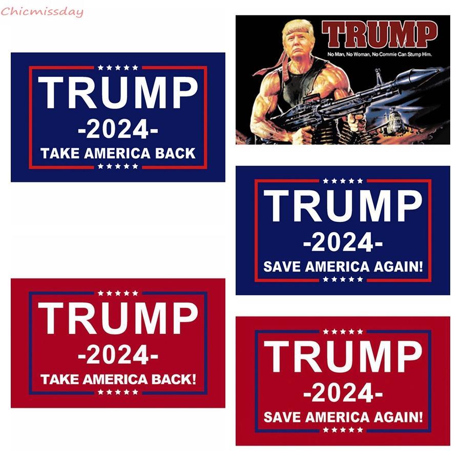 

Trump 2024 Flag 90*150cm US Presidential Election Flag 3*5 feetSave America Again Polyester Trump 2024 Flags Banners
