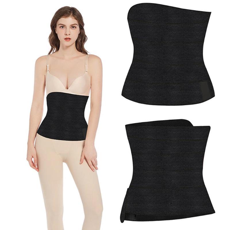 

Belts Tight Waist And Abdomen Fitness Girdle For Ladies Yoga Long Straps Women's Fashion Slim Waistband Thin Black Brown Red