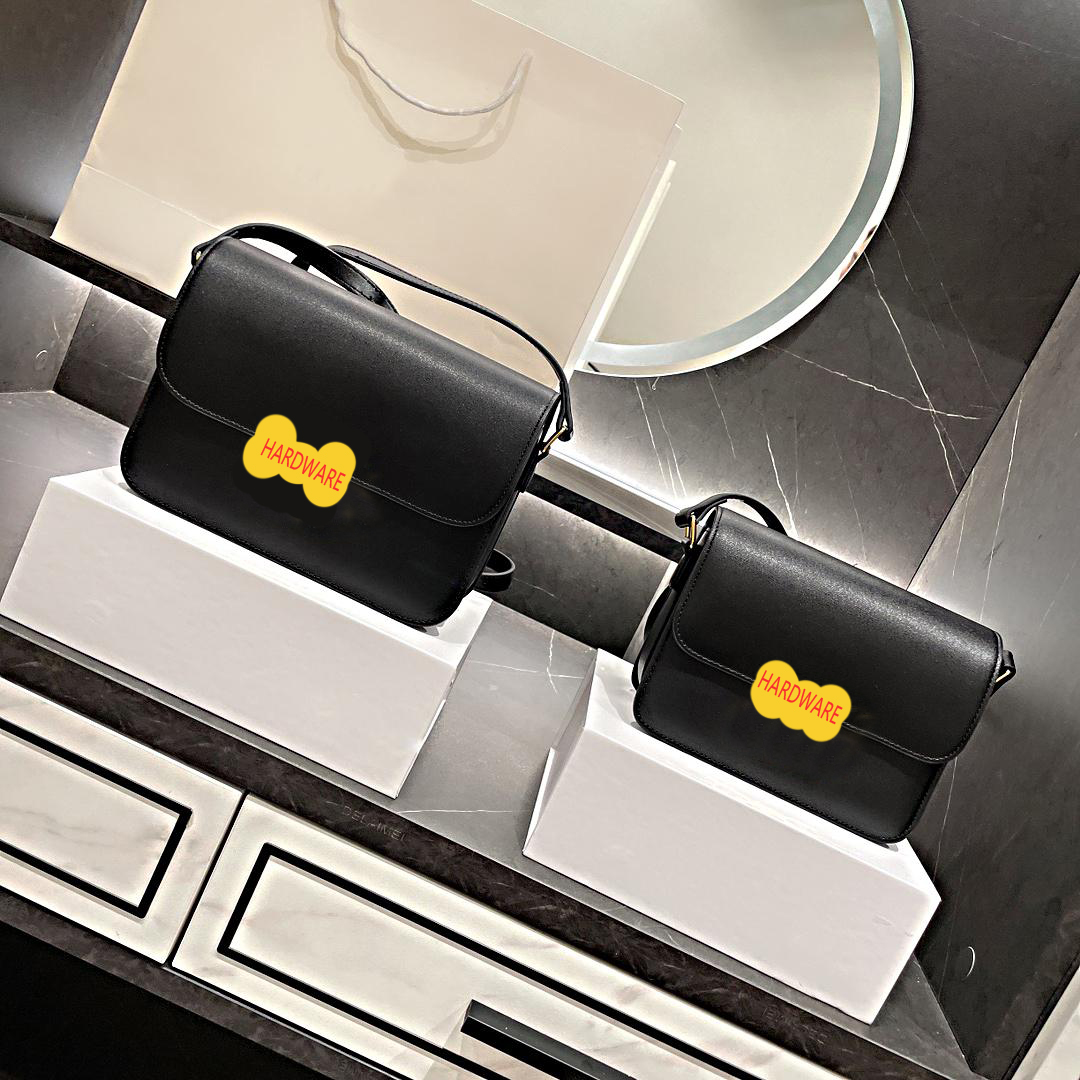 

2021 Crazy Sales Fashion Women's Shoulder bags Luxury Lady Handbags Flap Designer Bag Versatile Vintage Gold classical Designs Totes Two Size Options Free Delivery, Box
