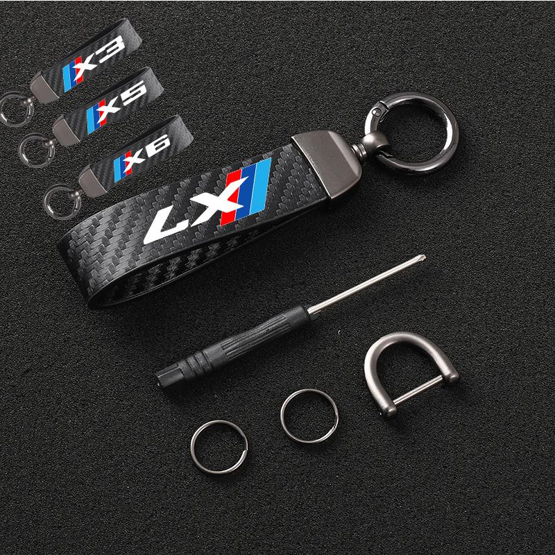 

Keychains Leather Car KeyChain Key Rings For X1 X3 X4 X5 X6 X7 E84 F48 F25 E83 F26 E53 E70 F16 E71 F49 F39 G01 G08 G02 F15 F85 G05 G07