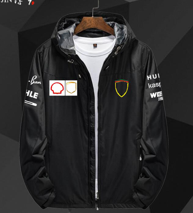 

F1 Formula One racing jacket autumn and winter warm overalls hoodie