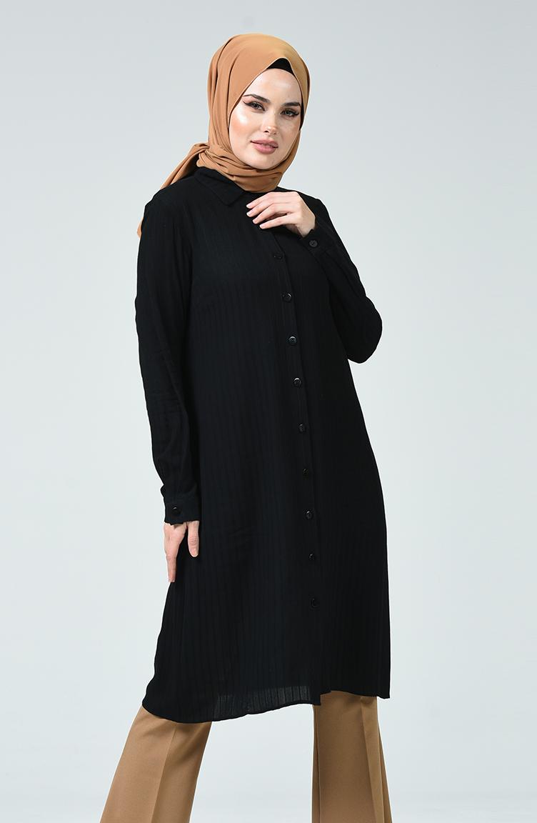 

Women's Blouses & Shirts Minahill Black Tunic 1090-01
