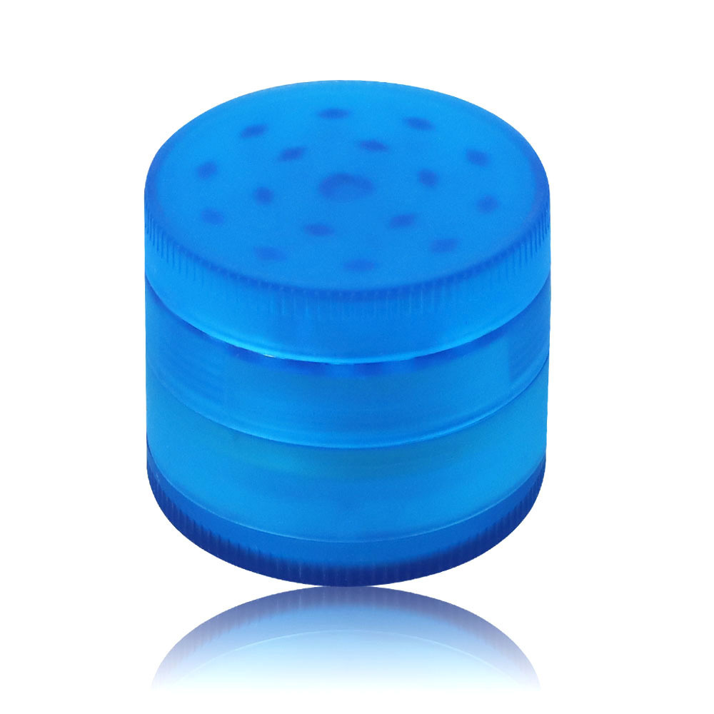 

50mm 5-layer smoke grinder sanding texture plastic smoke grinders