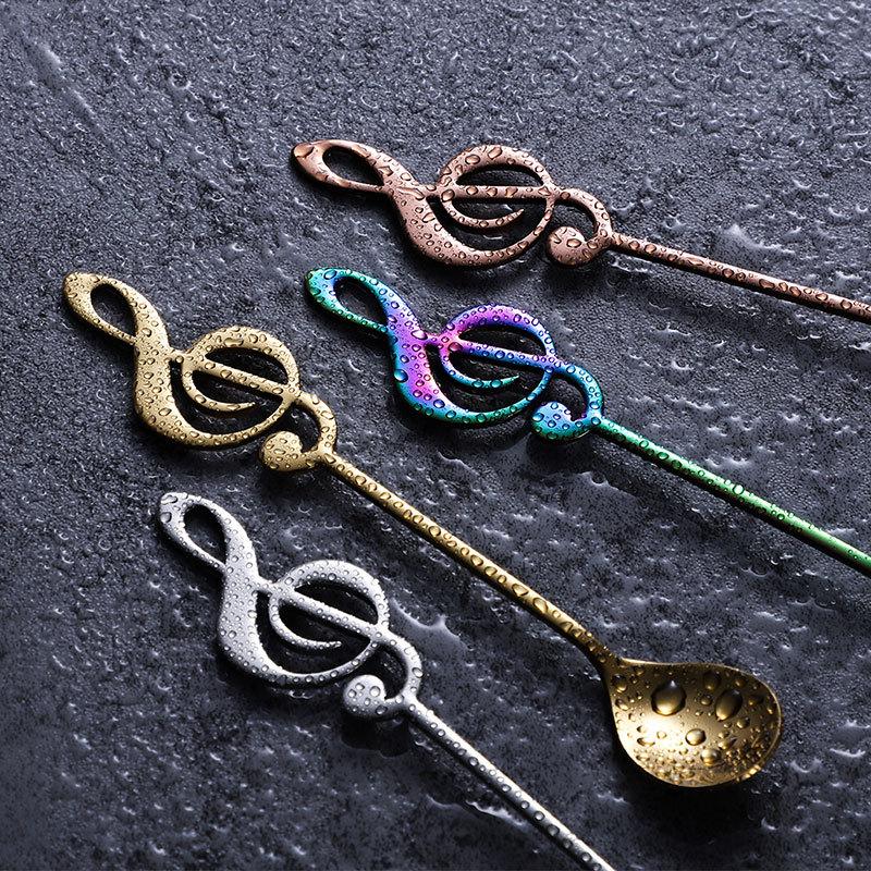 

Spoons 10 Music Note Favor Clef Coffee Tea Spoon Stirrers