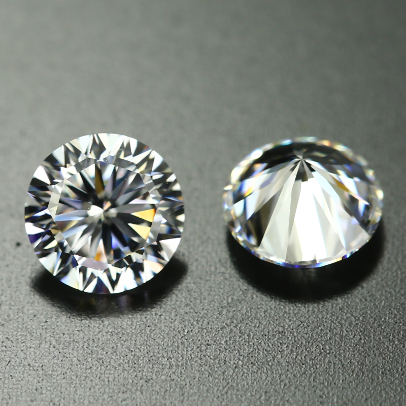 

5.0~10mm White D Color 16 Hearts 16 Arrows Cutting Moissanite VVS With Certificate
