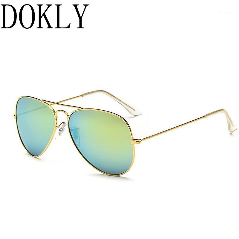 

Sunglasses Dokly 2021 Fashion Mirror Women Brand Designer Sun Glasses Eyewear