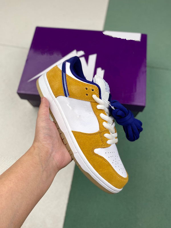 Chaussures de skateboard Dunk Low Pro Laser Orange Laser Orange/Voile Violet Baskets de plein air Ship ShoeBox Taille 36-46