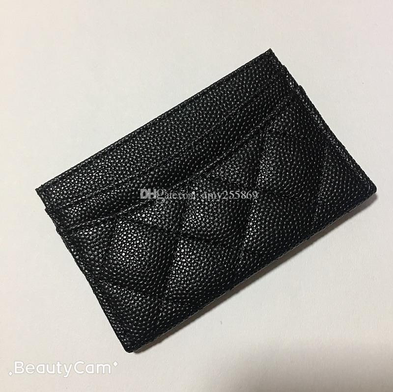 

Classic black fashion Card Holders metal letter mini card package for ladies collect luxurious design items party gift