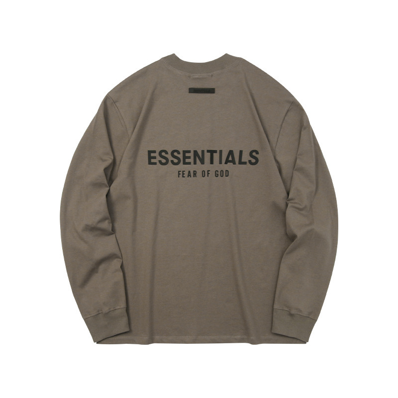 6 couleurs concepteurs masculins t-shirts essentiels peur de Dieu T-shirt à manches longues High Street Casual