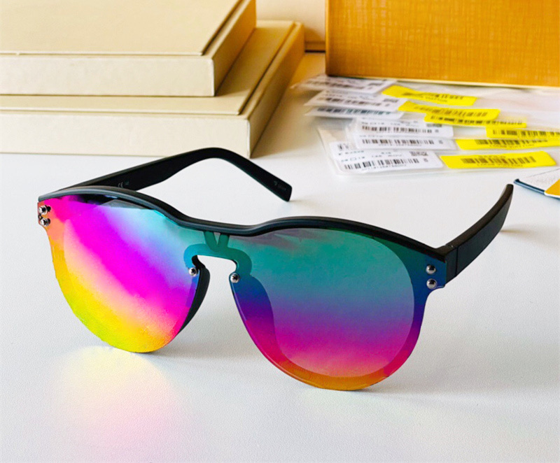 

Fashion luxury men waimea sunglasses 1487 classic vintage round matte frame Letter printed Color film glasses trend style Anti-Ultraviolet come with case