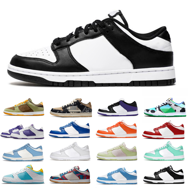 

men women Running Shoes Lemon Drop Panda Pigeon White Green Glow Hyper Cobalt Syracuse University Blue Red mens fashion trainers sneakers Platform