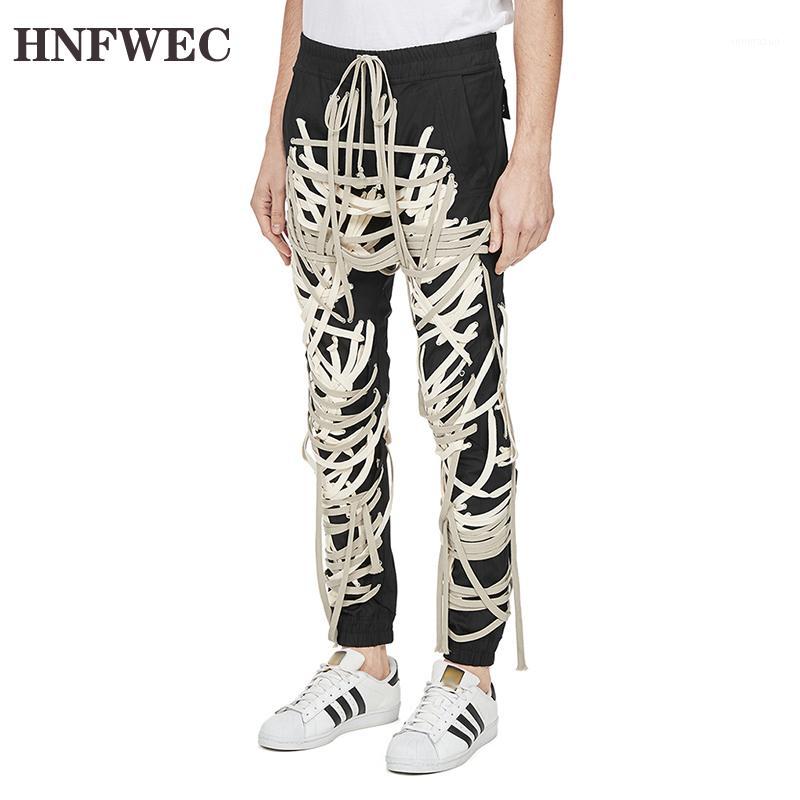 

Women's Pants & Capris Lace Up Patchwork Casual For Women High Waist Bandage Slim Female Fashion Clothing 2021 Summer P820, Black;white