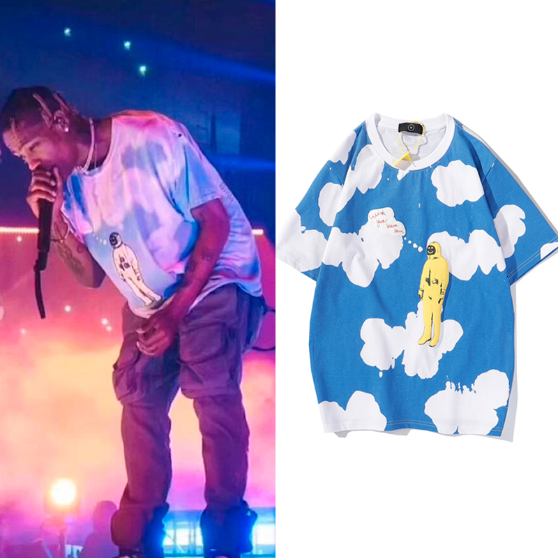 

2021 New Harajuku Dye That You Were Here.....foam Letter Oversize Tshirts of Men and Women Short Sleeve.....cotton Loose Cotton Shirt X9b0, Pic color2