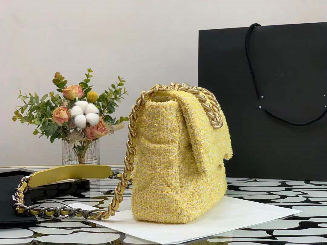 

Classic Ladies Bag 7A High-end Custom Quality Fashion Business Casual Metallic Accessories with 3 Color Hardware Straps