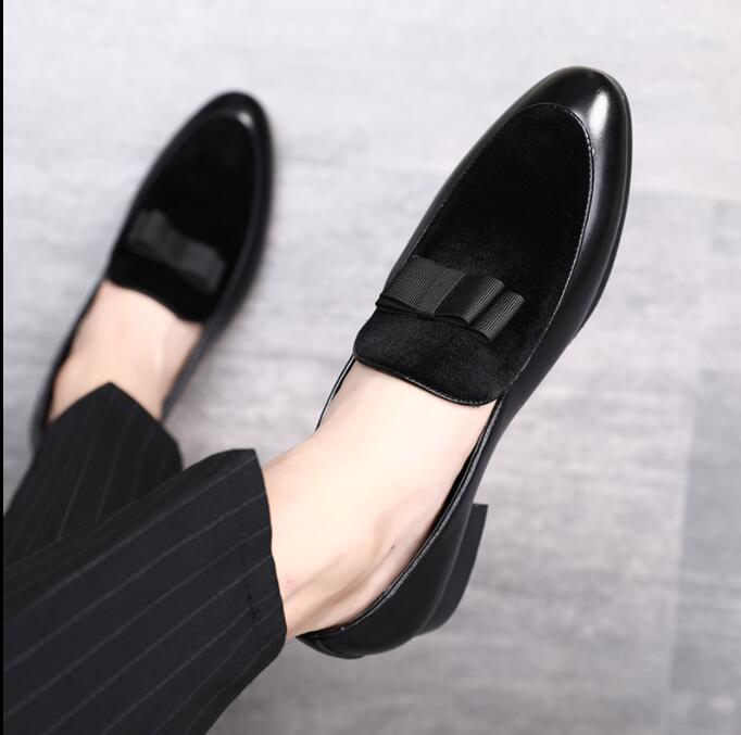 

Formal mens designer dress shoes black leather fashion luxury designer evening prom wedding men toes dress shoe size:EU39-47