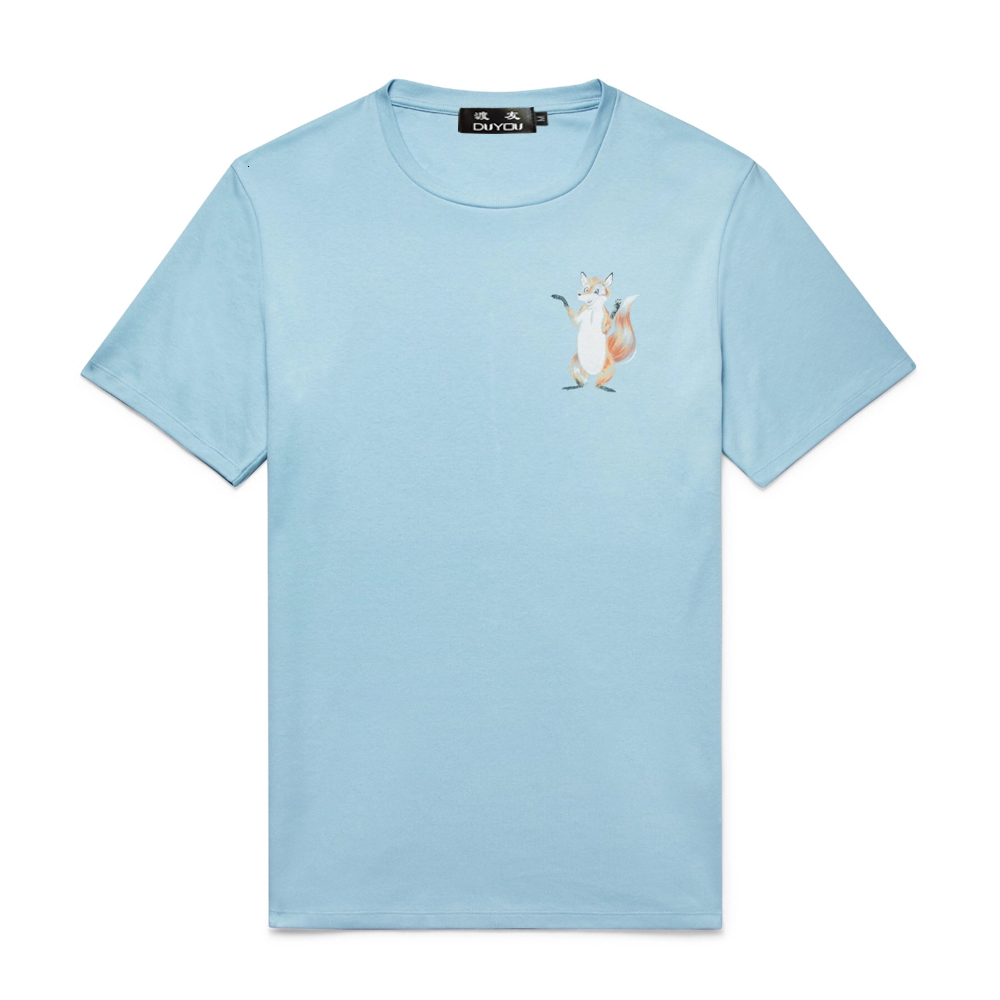 

2021 New Ss Luxury Mens Designer t Shirts High Quality Brand Clothing Summer Women Tshirt 100% Cotton Kangaroo T-shirt 9srn, Sky blue