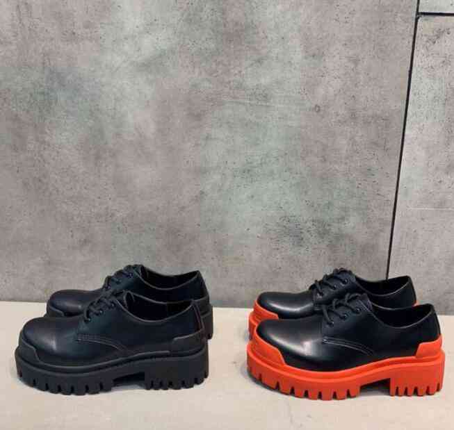 

B Rain Boots 2022 New Spring Autumn Ins Casual Round Toe Hole Thick-soled Water Boots Designer Brand Luxury Women Shoes Y1227, Black